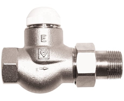Attēls no Herz Zawór grzejnikowy termostatyczny prosty TS-E 3/4" (1 7723 02)