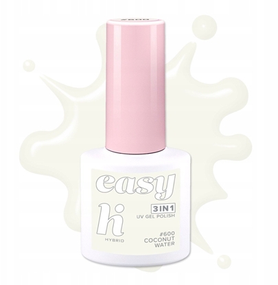 Picture of HI HYBRID Easy 3w1 Lakier hybrydowy nr. 600 Coconut Water 5 ml