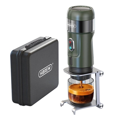 Picture of Portable Coffee Machine with case HiBREW H4B_GN