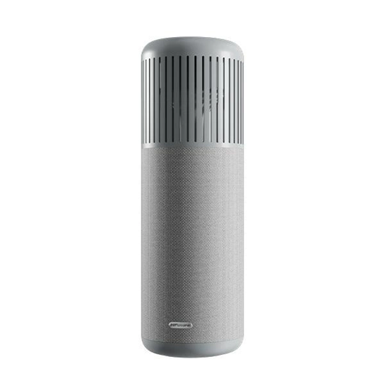 Picture of HiFuture Wedge Bluetooth Speaker - Silver and Whit