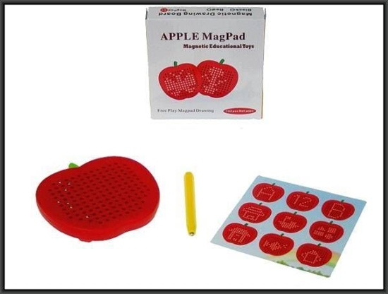 Picture of Hipo Tablica magnetyczna Jabko z kulkami QH931