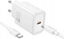Attēls no HOCO adowarka sieciowa Typ C + kabel Typ C do Typ C PD QC 20W N60 biaa