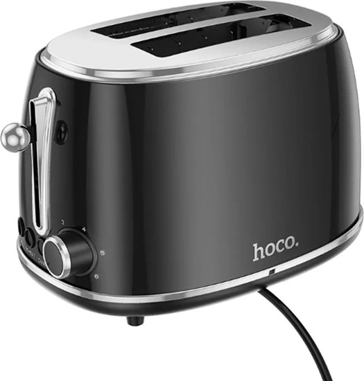 Picture of HOCO toster w stylu Retro 850W HE50 czarny