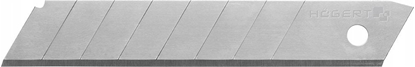 Изображение Hoegert HT4C662 Ostrza amane wymienne 18 mm, stal SK5, 10 sztuk w blistrze
