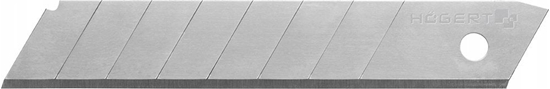 Picture of Hoegert HT4C662 Ostrza amane wymienne 18 mm, stal SK5, 10 sztuk w blistrze