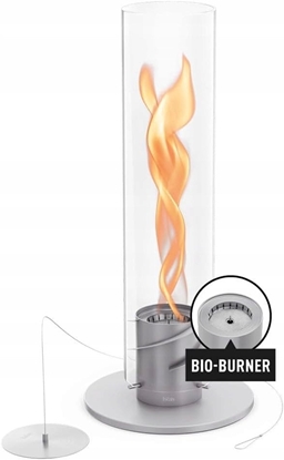 Picture of HOFATS SPIN 1200 stalo idinys su bio-degikliu, pilka