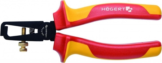 Изображение Högert Technik Szczypce do cigania izolacji 160mm, 1000V, VDE HT1P931