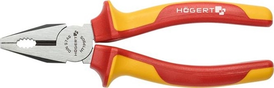 Изображение Högert Technik Szczypce uniwersalne 180 mm, 1000 V, VDE HT1P905