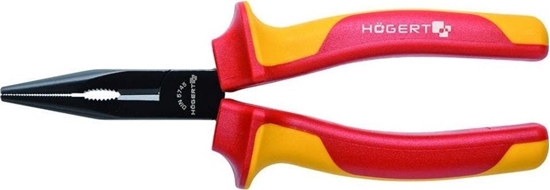 Изображение Högert Technik Szczypce wyduone proste 200 mm, 1000 V, VDE HT1P917