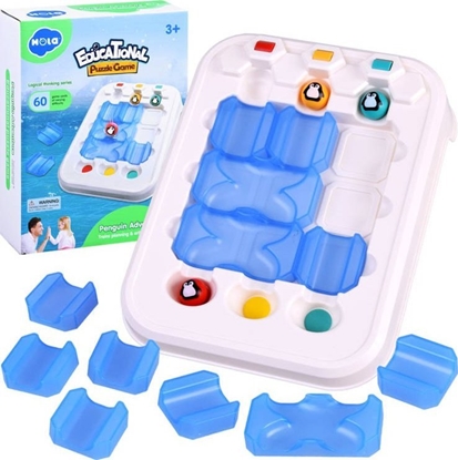 Picture of HOLA Gra logiczna przygoda pingwinka edukacyjna ZA4536