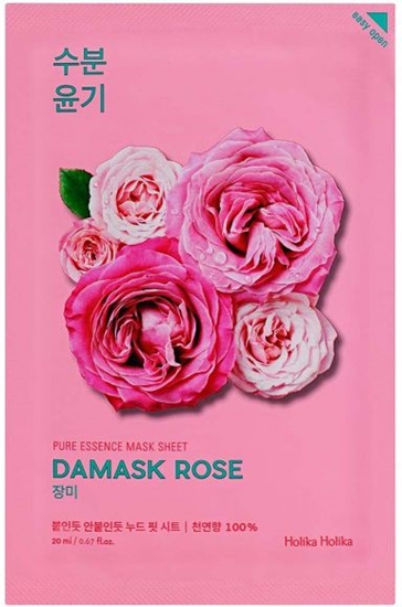Изображение Holika Holika Pure Essence Mask Sheet-Damask Rose 1szt
