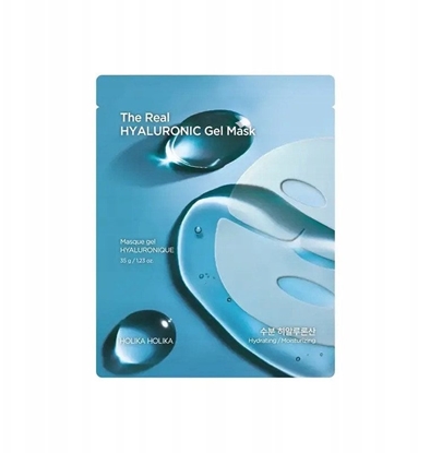 Изображение HOLIKA HOLIKA_The Real Hyaluronic Gel Mask hydroelowa maska caonocna dla suchej skóry 35g