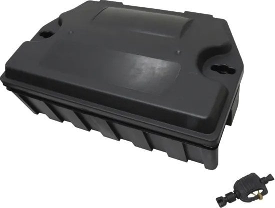 Picture of Home It Green>it® stor giftkasse 33×20×11 cm sort