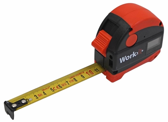 Picture of Home it Work ® målebånd med laserafstandsmåler 5 + 40 meter