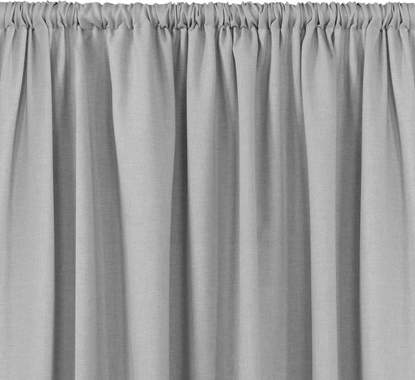 Picture of Homede Homede Zasona CARMENA plecionka z tunelem 220x270 szara wzór 1