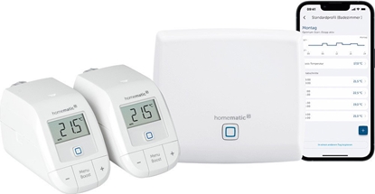 Picture of HomeMatic Bundle Homematic IP Starter Set Heizen + 2x Thermostat basic