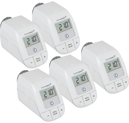 Picture of HomeMatic IP Homematic IP Heizkörperthermostat  basic 5er Set