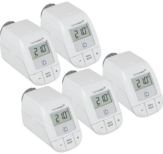 Picture of HomeMatic IP Homematic IP Heizkörperthermostat  basic 5er Set
