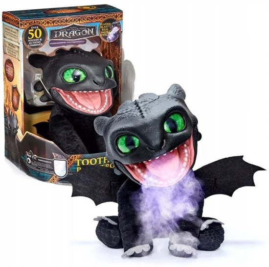 Picture of HOW TO TRAIN YOUR DRAGON Real FX interactive puppet - Toothless