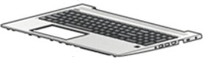 Picture of HP Top Cover W/Kb Cp Uk
