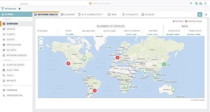 Attēls no HPE Aruba Central 64xx/54xx A 3yr E-STU