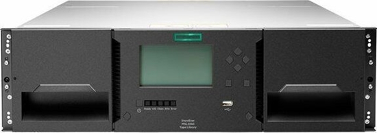 Picture of Streamer HP HPE Storage MSL3040 Tape Library 1x MSL LTO-9 SAS Drive 20x LTO-9 45TB Data Cartridges