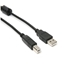 Picture of HQ USB 2.0 A-Spraudnis AM-BM Printera Kabelis ar filtru 1,8 m Melns