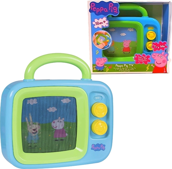 Изображение HTI winka Peppa Moje Pierwsze TV. Telewizor z Melodi