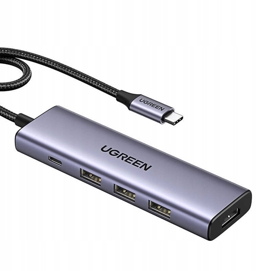 Picture of HUB UGREEN CM511 USB-C / HDMI 4K60Hz, 2xUSB-A 3.2, 2xUSB-C 3.2, USB-C PD 100W