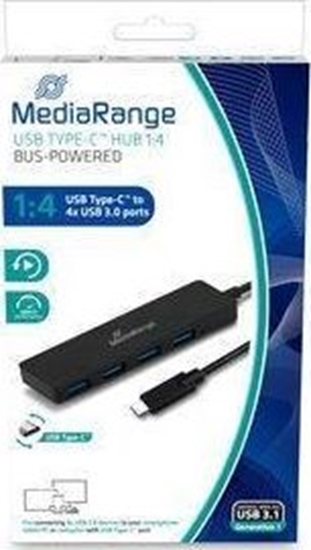 Picture of HUB USB MediaRange 4x USB-A 3.0 (MRCS508)