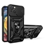 Picture of Hurtel - Hybrid Armor Camshield case for Huawei nova Y90 armored case with camera cover black