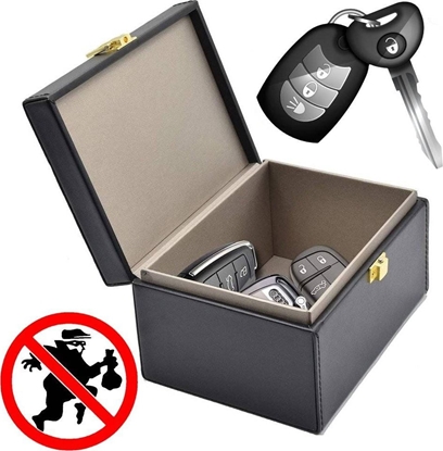 Picture of Hurtel Pudeko antykradzieowe Faraday Box czarne