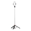 Picture of Selfie stick Hurtel Selfie stick WC13YDS teleskopowy tripod 1.3m z podwójn lamp i uchwytem na telefon - czarny