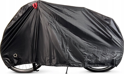 Attēls no Hurtel Wodoodporny pokrowiec na rower z otworem na blokad koa rozmiar S - czarny HURTEL