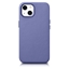 Attēls no iCarer iCarer Case Leather Case Cover for iPhone 14 Light Purple (WMI14220705-LP) (MagSafe Compatible)