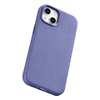 Picture of iCarer iCarer Case Leather Case Cover for iPhone 14 Light Purple (WMI14220705-LP) (MagSafe Compatible)