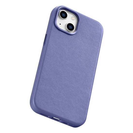 Picture of iCarer Case Leather Case Cover for iPhone 14 Light