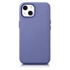 Picture of iCarer iCarer Case Leather Cover Genuine Leather iPhone 14 Plus Light Purple (MagSafe Compatible)