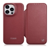 Picture of iCarer iCarer CE Premium Leather Folio Case iPhone 14 Pro Max Magnetic Flip Cover MagSafe Red (WMI14220716-RD)