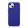 Изображение iCarer iCarer Litchi Premium Leather Case iPhone 14 Magnetic Leather Case with MagSafe Dark Blue (WMI14220709-DB)