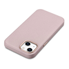 Изображение iCarer iCarer Litchi Premium Leather Case iPhone 14 Plus Magnetic Leather Case with MagSafe Pink (WMI14220711-PK)