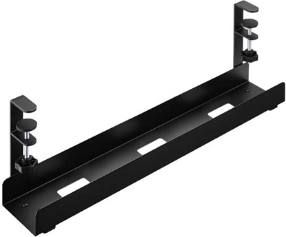 Attēls no ICY BOX IB-EWA101B-CM Biurko Korytko kablowe Czarny 1 szt.