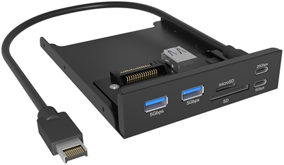 Attēls no ICY BOX IB-HUB1419-i3 Front panel for 3.5  bay