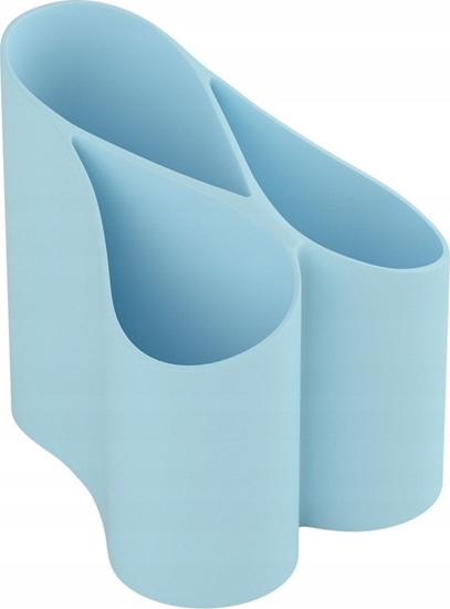 Picture of ICO Przybornik na biurko ICO Lux, pastelowy niebieski