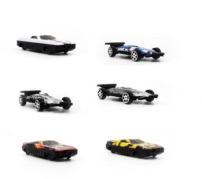 Picture of Icom Autko metalowe Pull Back 6szt