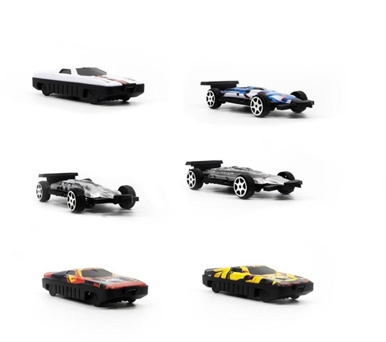 Picture of Icom Autko metalowe Pull Back 6szt