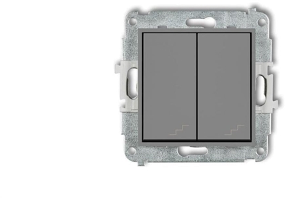 Attēls no ICON Mechanizm cznika podwójnego schodowego szary mat 27IWP-33