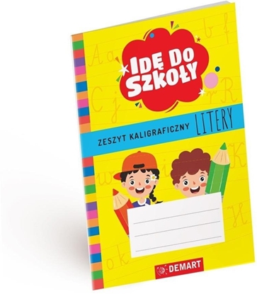 Picture of Id do szkoy. Zeszyt kaligraficzny. Litery A5