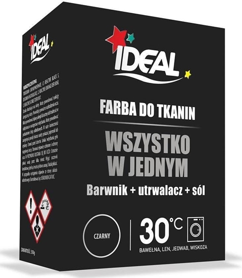 Picture of Ideal All in One barwnik do tkanin Czarny 350g