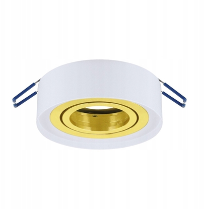 Picture of Ideus Odyn 04489 oczko lampa wpuszczana downlight 1x35W GU10 biae/zote